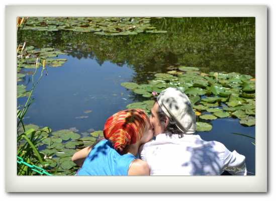 A Kiss in the Water Garden